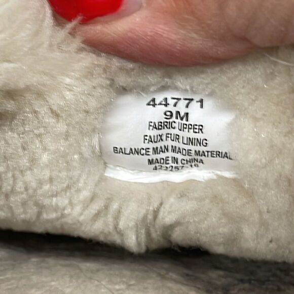 Minnetonka suede slippers mules 44771 Sherpa lined - Picture 8 of 9